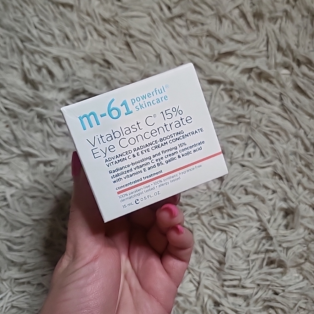 M-61 Powerful Skincare Vitablast C 15% Radiance-Boosting EYE CONCENTRATE 0.5 oz - Picture 2 of 10